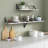 Floating Wall Shelves Set Of 3, Modern Wood Mounted Storage Shelves For Bathroom, Bedroom, Living Room, Kitchen, Office, Laundry Room, Closet - Rustic Yet Stylish Design With Sturdy Metal Brackets-2132808124