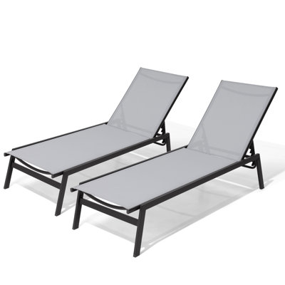 Wellsworth 24" Patio Chaise Lounge Set