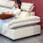 High-Back Adjustable Headrest Straight Sofa