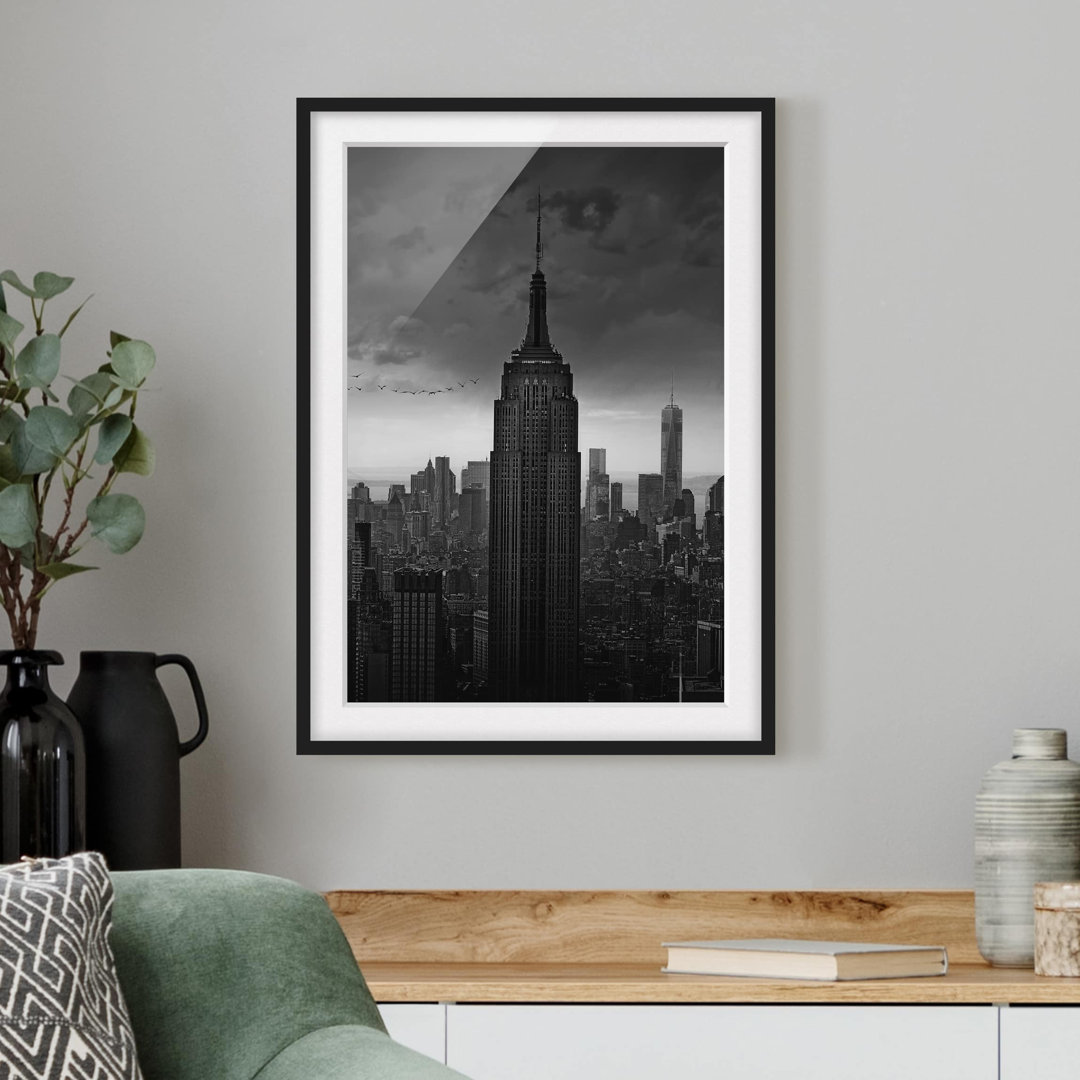 Gerahmtes Poster New York Rockefeller View