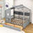 Wood Daybed with 2 Drawers and Shelves-1347264676-1347264679