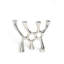 Metal Tabletop Candlestick with Candle Included-2052411336