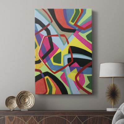 Bold Shape Shift II -Custom Wrapped Gallery Cavas
