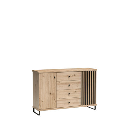 Blanche 142.1 Cm Wide 4 Drawer Sideboard