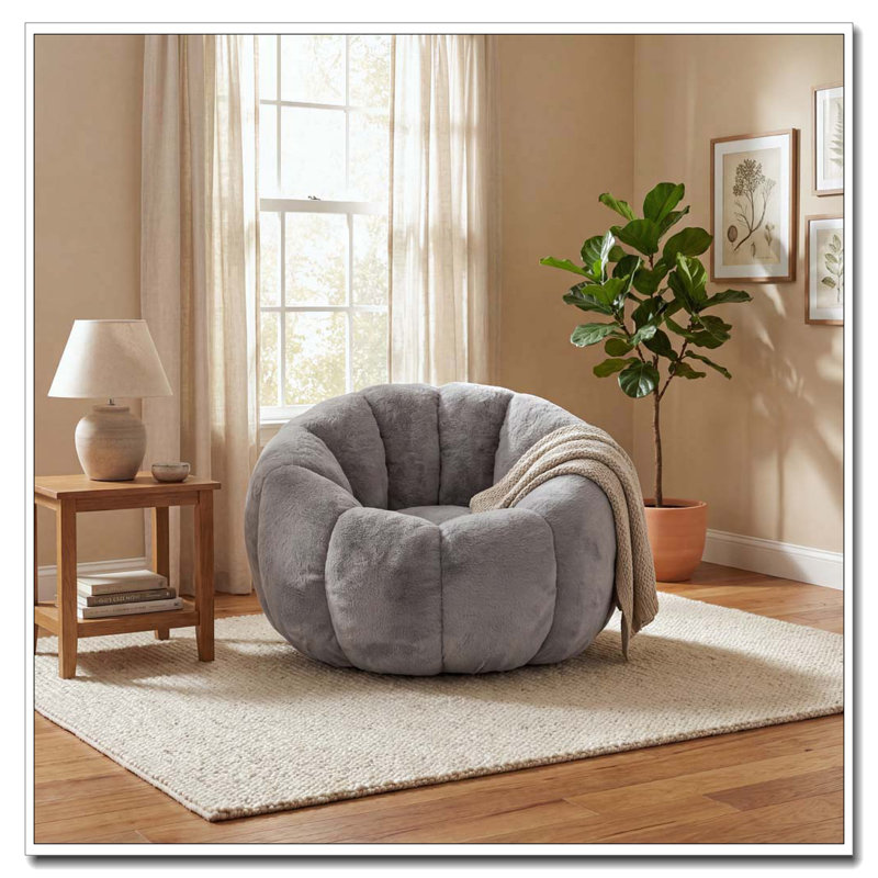 Fauteuil à billes pour adulte, Gris