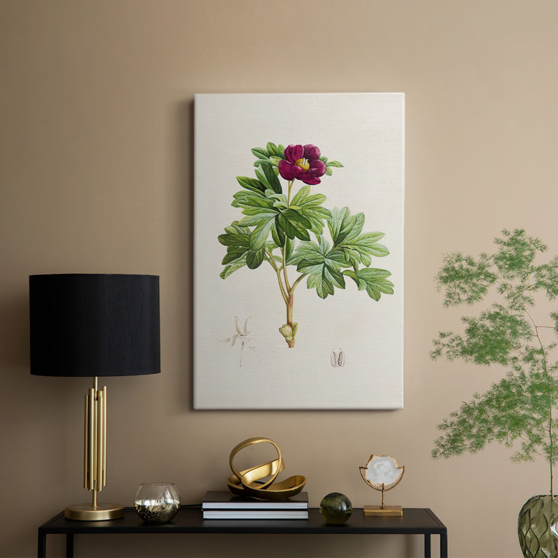 Pretty Pink Botanicals III - Gallery Cavas, H 18 po x l 12 po