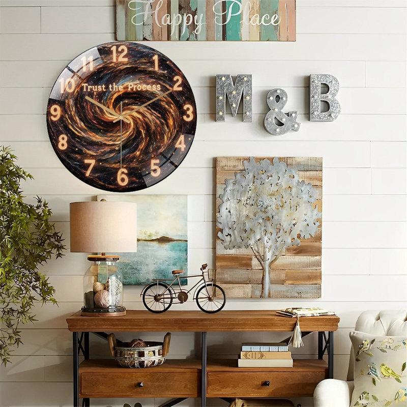 Horloge murale 12 po Galaxy
