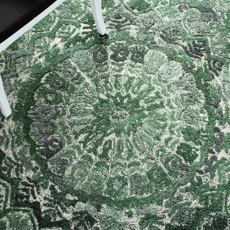 Tapis oriental performance touffeté à la main Dragon Marquee, Rectangle 8 pi x 10 pi