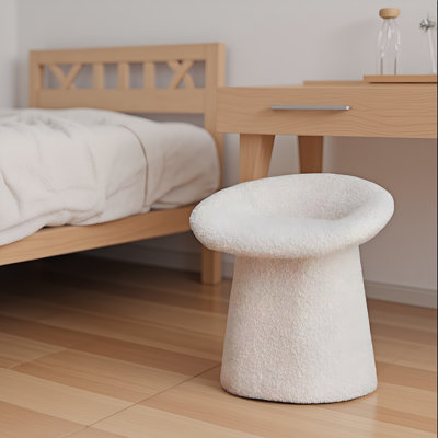 Tabouret d'appoint Teddy Velvet
