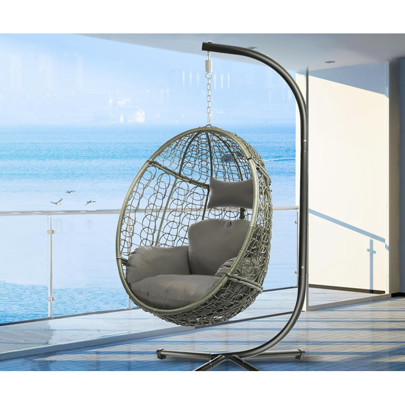 Alcott Porch Swing, Gray, Gray