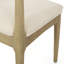 Chaise avec accoudoirs moderne