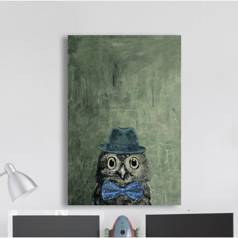 " Mister Owly ", 60" H x 40" W x 1.5" D