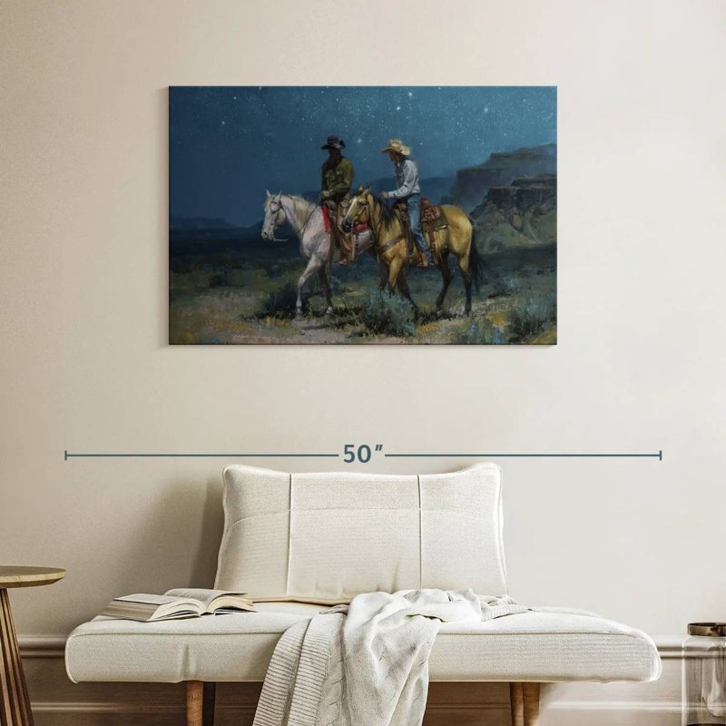 Lelar Night Riders, 26" H x 39" W