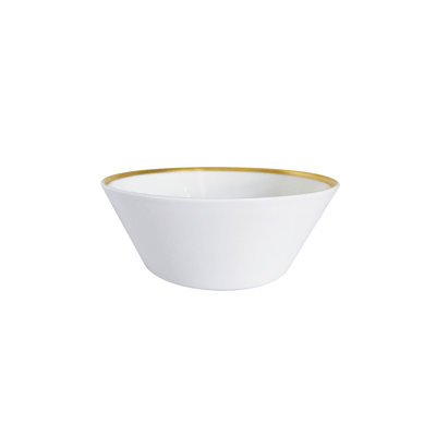 Golden Edge Cereal/Soup Bowl
