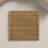 C Shaped Solid Wood End Table-479994523