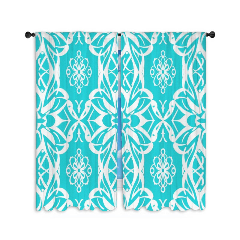Ebtisaam Room Darkening Curtain Pair, 20" W x 63" L