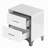 High Gloss Mirrored Nightstand With 2 Drawers,Modern End Table With Drawers,Mirrored High Gloss Wood Nightstand Metal Handle Bedside End Table For Bedroom-1019238165