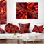 Coussin Red Infinity