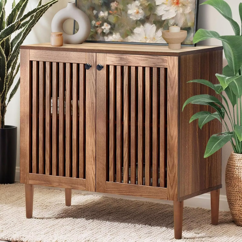 Accent Cabinet 2 Door - Walnet Color
