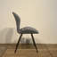 Chaise d'appoint rembourrée et revêtue de velours-2016534934