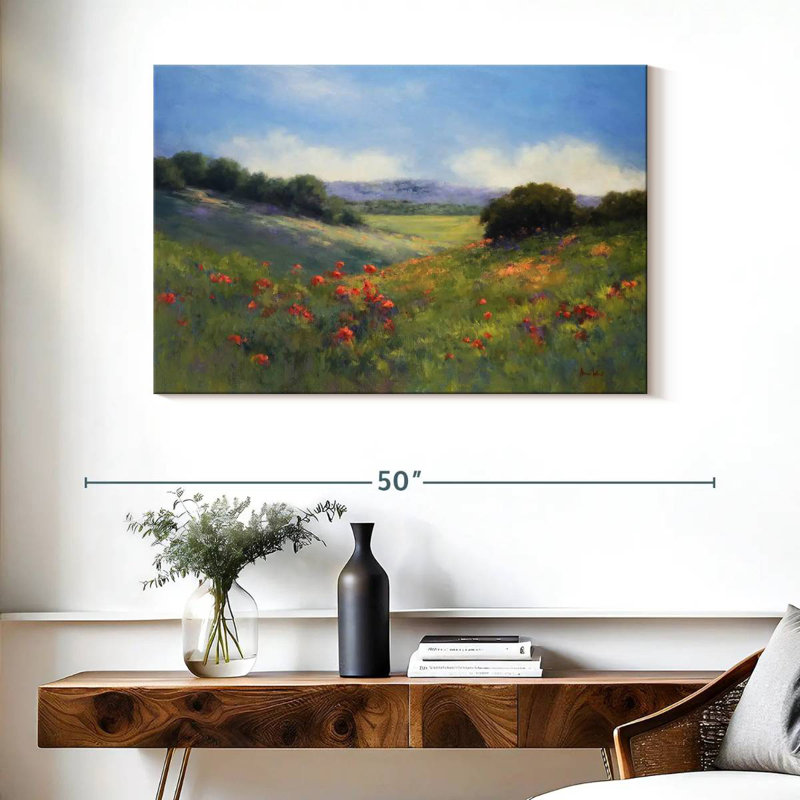 Poppies With A View