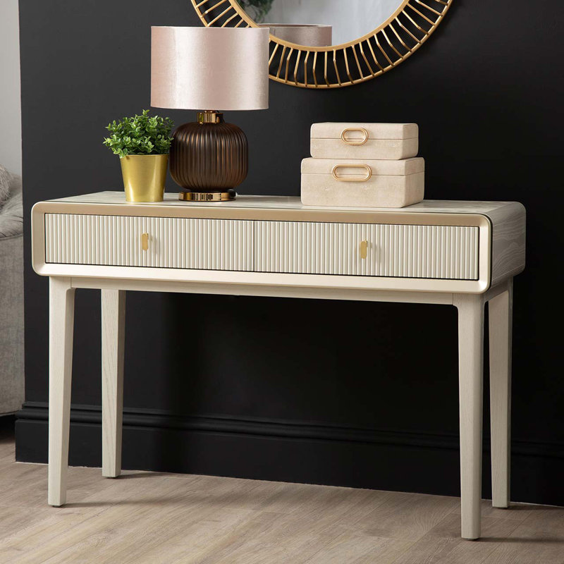 120.5Cm Console Table, Cream