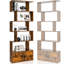 Berwaldt 183cm H x 70cm W Geometric Bookcase-252222806