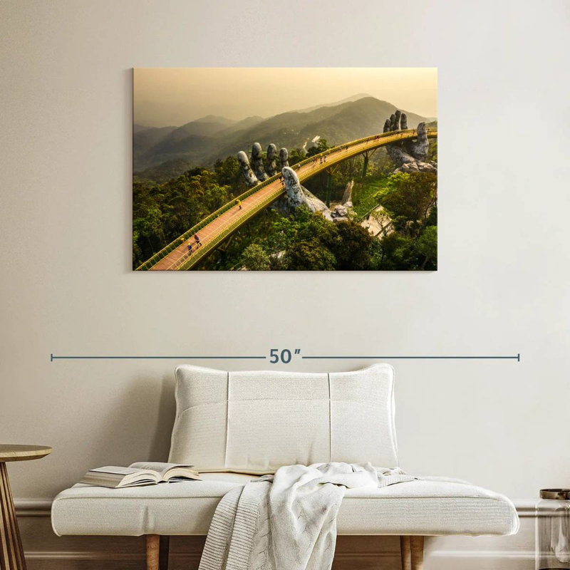 Lilie Vietnam Golden Bridge, H 26 po x l 39 po