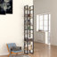 Ayalah 210cm H x 40cm W Wood Etagere Bookcase-1049839835-982224966