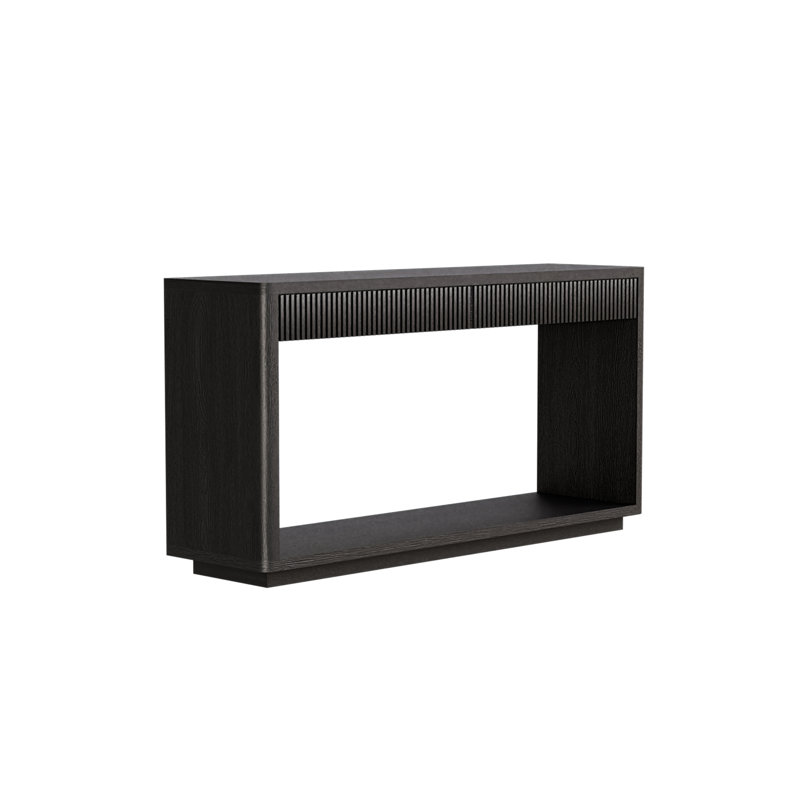 Console industrielle 60 po, Noir