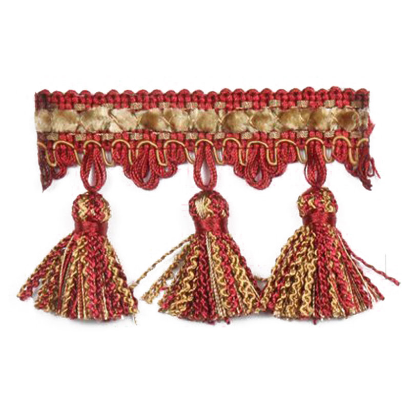 Tissu sénlis, Rouge