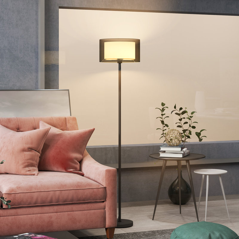 152.5cm Baking Varnish Traditional Floor Lamp