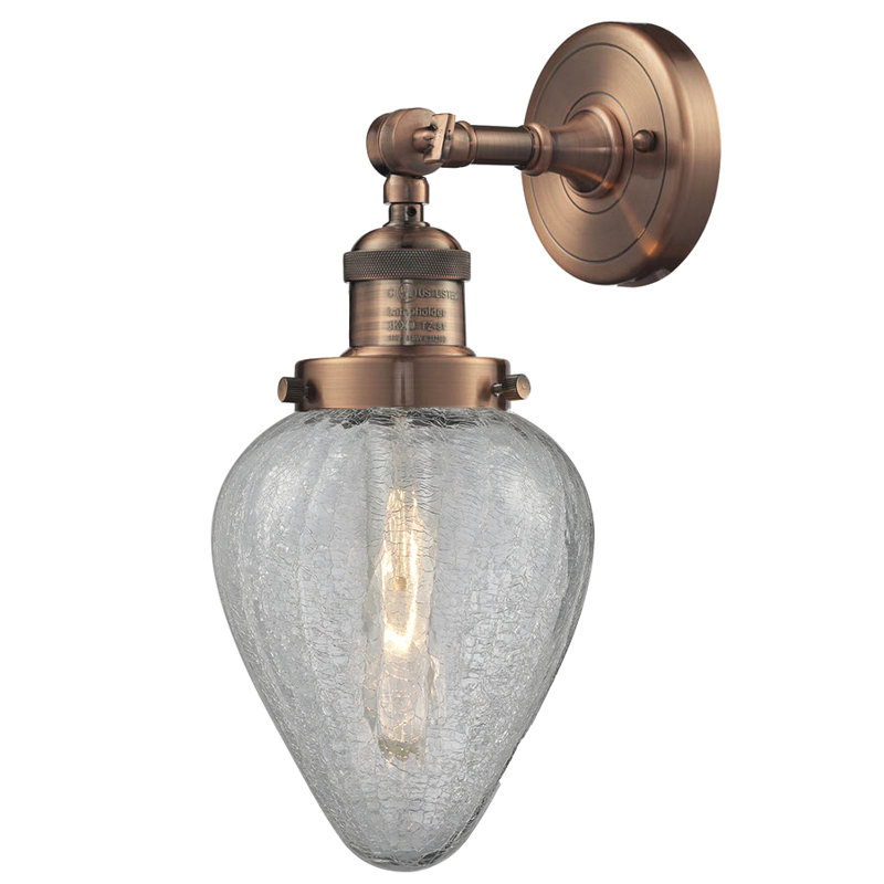 Shauna Armed Sconce, Antique Copper