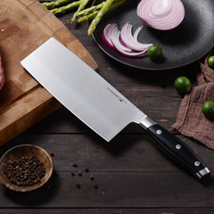 Lux Decor Kitchen Butcher Knife Stainless Steel - 7 Inch Multi Purpose Best  for Home Kitchen and Restaurants Chef Knife Heavy Duty Chopper Meat Cleaver  