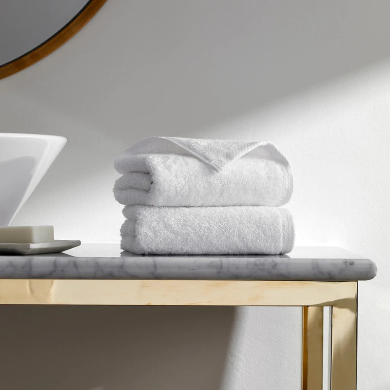 Simple Border Hand Towel