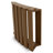POLYWOOD Cape Cod Trex Outdoor Plastic Folding Adirondack Chair with Ottoman-16839303