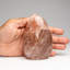 Forme libre de quartz de fraise véritable poli (1,3 lb)-736853335