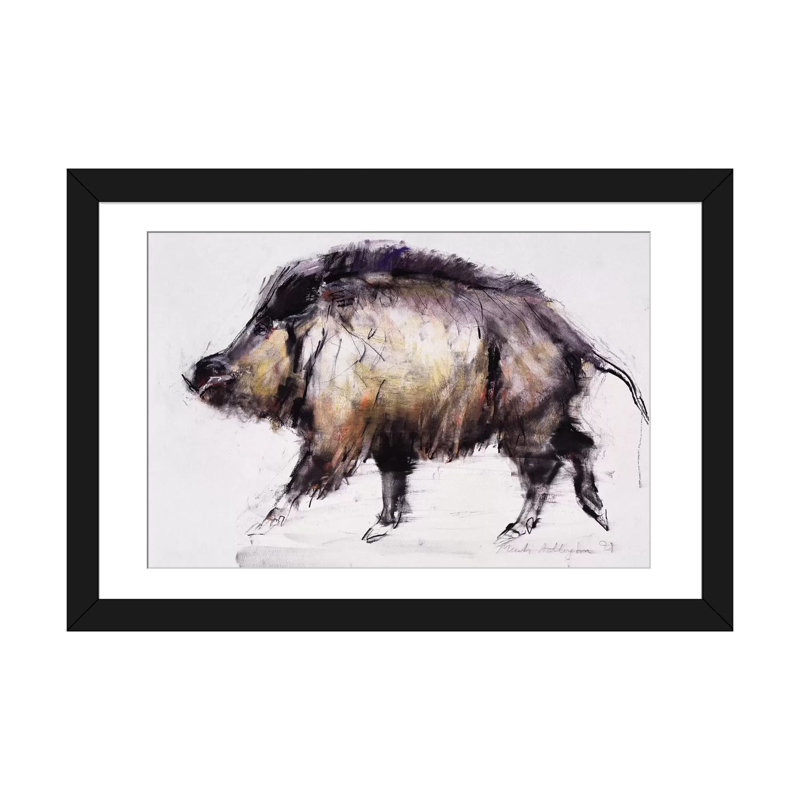 « wild verra » par mark adlington, reproduction d’impression sur toile tendue, H 24 po x l 32 po x P 1 po, Blanc