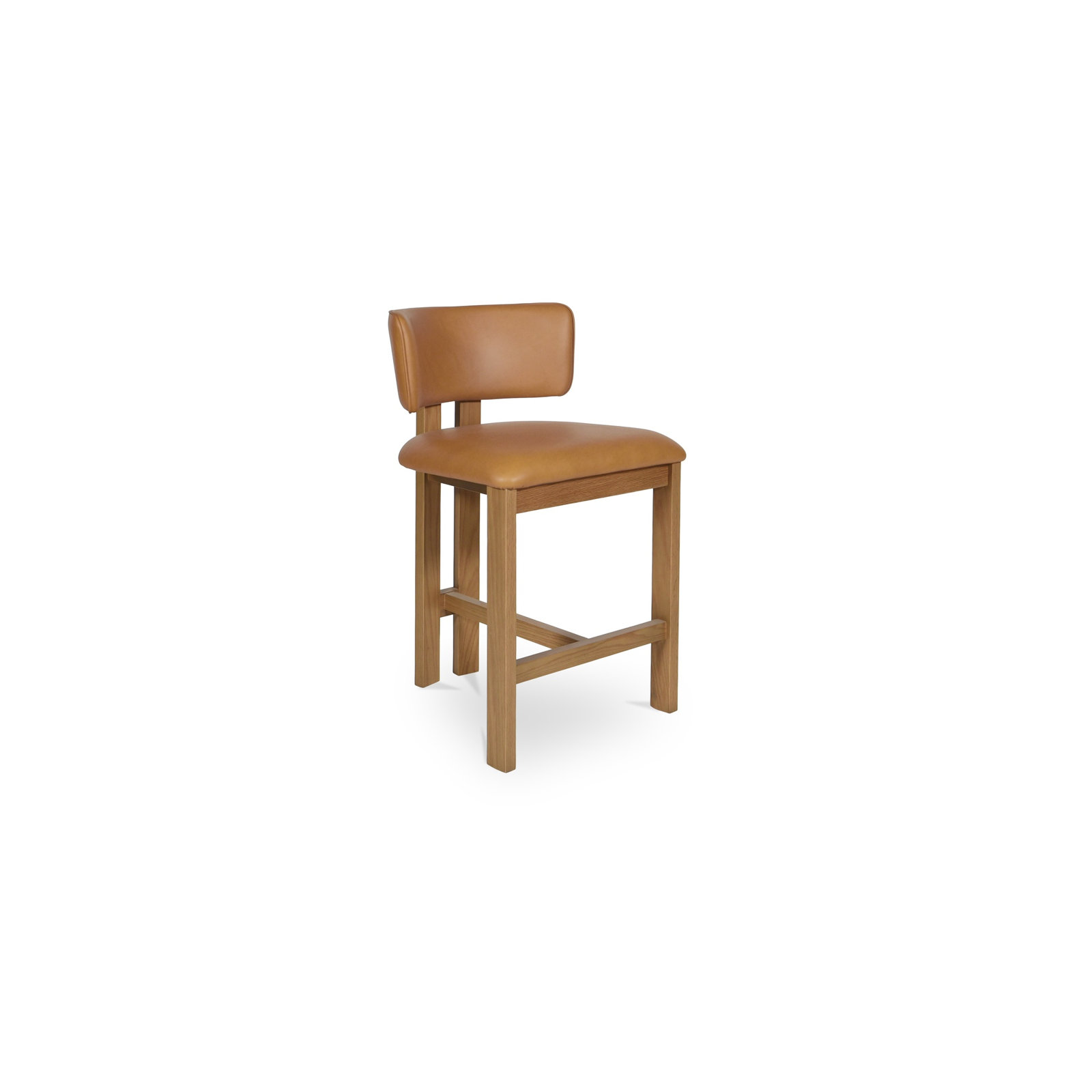 Julia Counter Stool Brown Leather