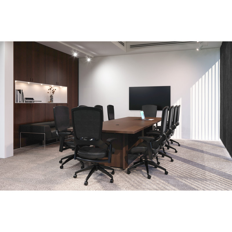 Prominence 2.0 Table Base, Mahogany