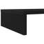  Support pour écran 39,4 x 10,6 x 3,9 po chêne noir