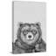 Wise Old Bear - Wrapped Canvas Painting-2137738336