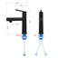 Robinet de salle de bain moderne 2 en 1 (ensemble de 2)-128613798
