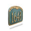 Plaque d’adresse murale sur 1 ligne-23377801-23377823