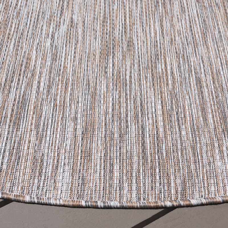 Tapis d'intérieur / extérieur Attoria Performance, Rond 6 pi 7 po