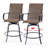 Swivel Patio Bar Stools Set of 2