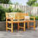 Tapscott Teak Bench