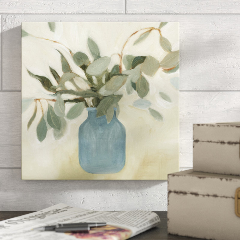 Arrangement II by Emma Scarvey - Painting, 30cm H x 30cm W, Wrapped Canvas