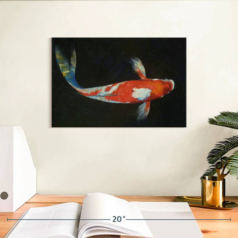 Brampt Koi, 8" H x 12" W
