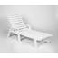 Ensemble de chaise longue surdimensionnée 3 pièces de qualité supérieure avec table d'appoint, toutes saisons, 5 positions, roues et porte-gobelet-302602617